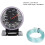 Turbo Boost Gauge LED  Precision Universal 12V Illuminated Dial for Modified Vehicles 5