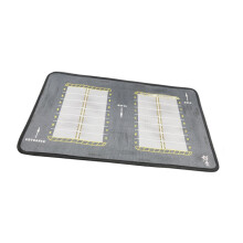 1:64 Scale Diecast Car Display Mat with 28 Slots, Realistic Parking Lot Velvet Pad for Collection