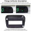Car Digital Dashboard Clock Solar Powered with Time Date Temperature Display 12V 24V Black 4