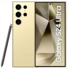 Samsung Galaxy S24 Ultra 5G S9280 DS (256GB+12GB, Titanium Yellow) - Refurbished