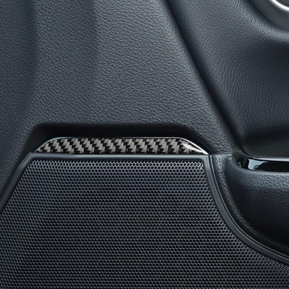 Carbon Fiber Door Speaker Cover Trim Accessories For Honda Crv 20172021 Scratch Protection 9053599110477
