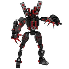 Upgraded Titan Block Toy Anime Figure Building Set Movable Titan Man Collectible Construction Model