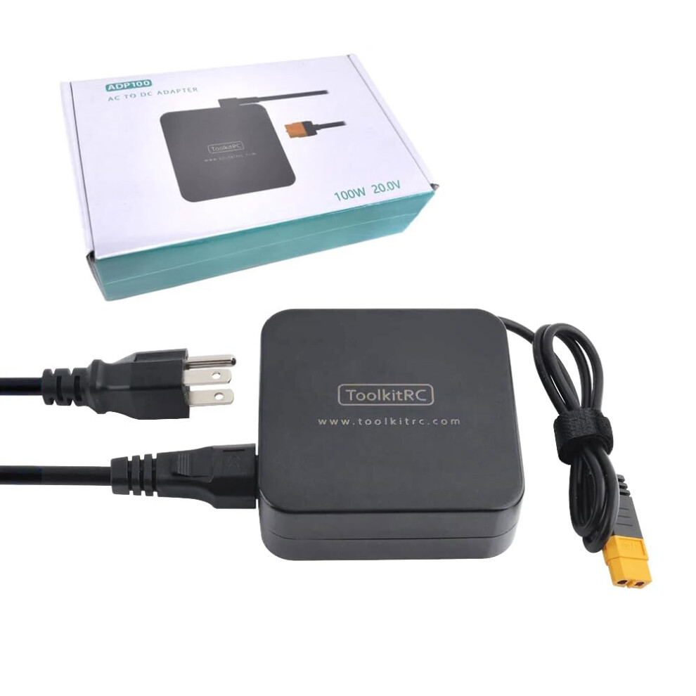 Adp100 100W 20V Rc Power Supply Xt60 Charger Adapter For Isdt Hota Skyrc With Stable Output 9174973453628