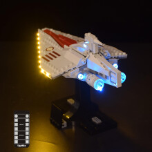 Lighting Kit for 75404 with Remote Control, DualColor LED Effects and USB Power