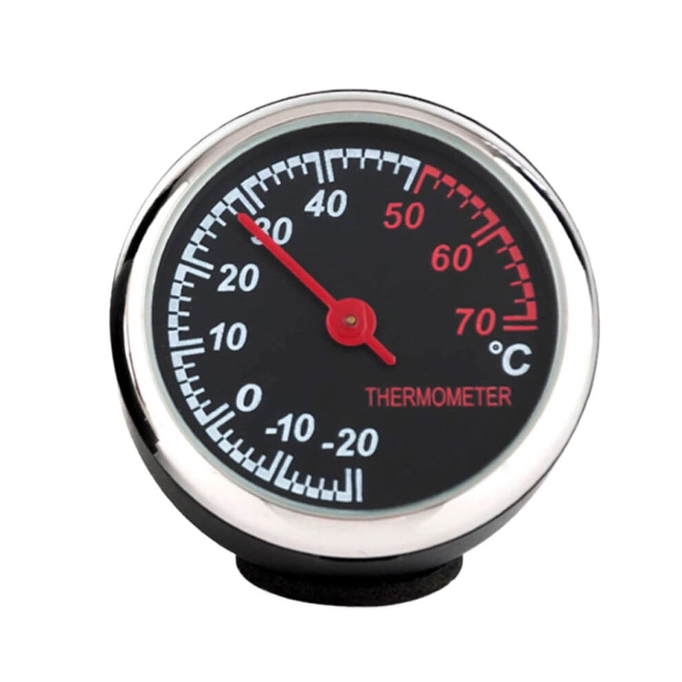 Car Thermometer Digital Car Clock Backlit Luminous Display Waterproof Dashboard Vent Mount 9455672788014