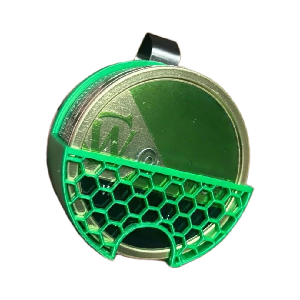 Car Sun Visor Organizer With Antislip Dip Can Holder For Zyn, Easy Reach Driving Accessory, Green 9053599115977