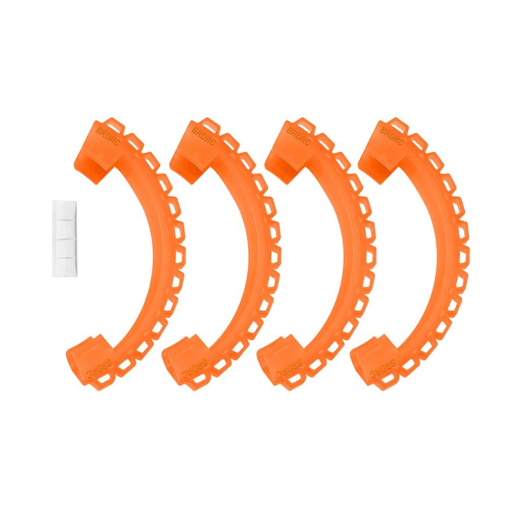Propeller Guard Set With Anticollision Protection And Impact Absorption For Safe Flight For Dji Avata Orange 9174973455141