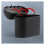 Car Trash Can with OdorBlocking Lid, Leakproof Vehicle Garbage Bin, Compact Black 1PC 5