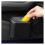 Car Trash Can with OdorBlocking Lid, Leakproof Vehicle Garbage Bin, Compact Black 1PC 4