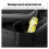 Car Trash Can with OdorBlocking Lid, Leakproof Vehicle Garbage Bin, Compact Black 1PC 3