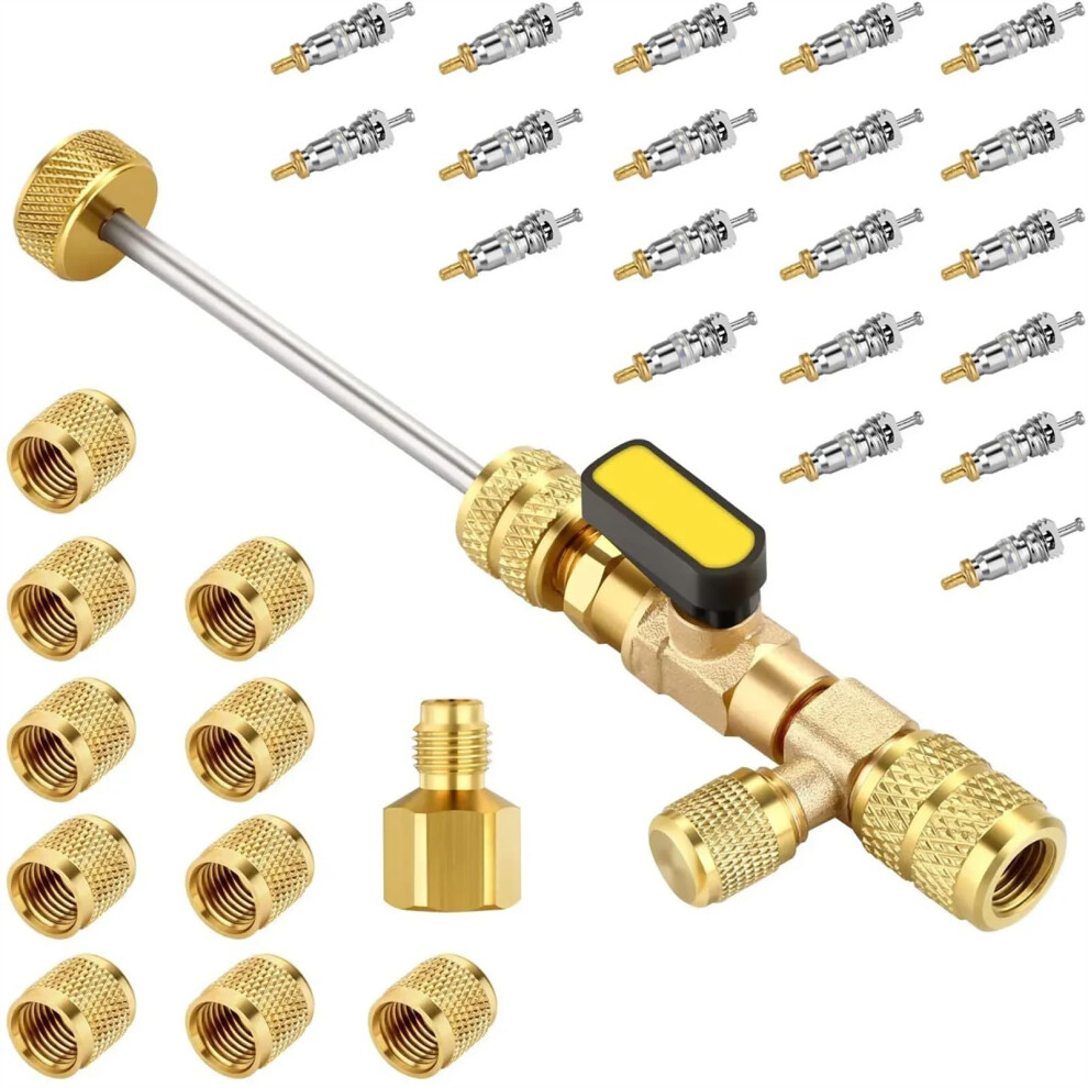 Ac Valve Core Removal Tool Kit For Quick Hvac Valve Replacement And Professional Ac Maintenance 9455672788847