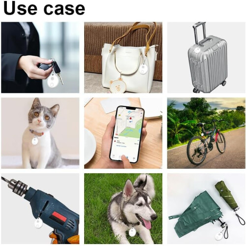 Smart GPS Tracker Bluetooth Key Finder for Keys Wallet Pets with RealTime Alerts Blue 2