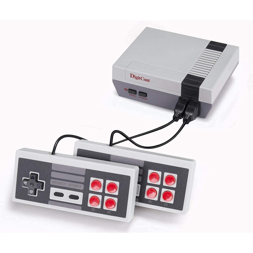 620 Retro Game Console With Builtin Games, Plug And Play Setup For Family Multiplayer Fun 9174973455394