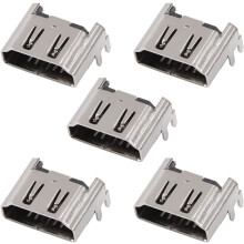 5 Pack HDMI Port Replacement Kit for PS4 Console , Durable Socket Connectors