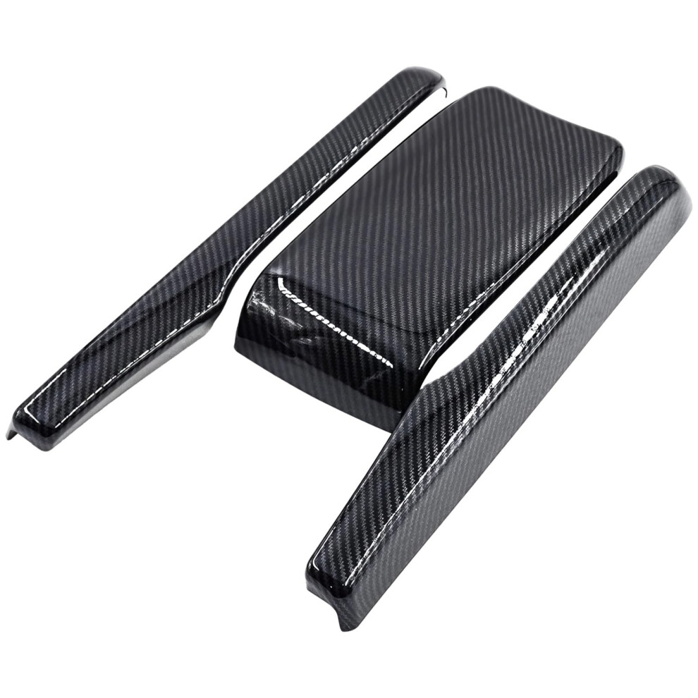 Carbon Fiber Armrest Cover Set For Honda Civic 10Th Gen, Custom Fit Scratch Protection Interior Trim 9455672789615