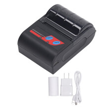 Portable Thermal Receipt Printer 80mm 203dpi Speed Ink Printing for Labels