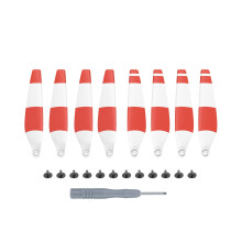 Red Replacement Blades with Noise Reduction for Stable Smooth Flight for DJI Mini 4 Pro