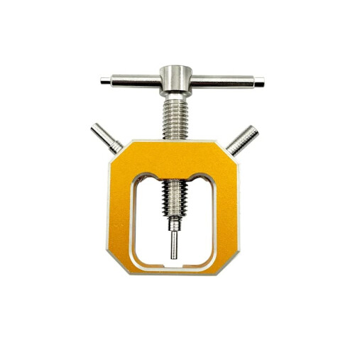 Metal RC Helicopter Pinion Gear Puller Remover Tool, Durable Gold Construction, Precise Fit