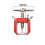 Metal RC Helicopter Pinion Gear Puller Remover Tool, Durable Gold Construction, Precise Fit 3
