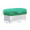 3 piezas de cubierta verde rectangular de protección para plantas 150x40x45 cm 2