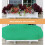 3 piezas de cubierta verde rectangular de protección para plantas 150x40x45 cm 6