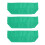 3 piezas de cubierta verde rectangular de protección para plantas 150x40x45 cm 3