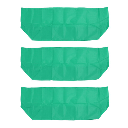 3 piezas de cubierta verde rectangular de protección para plantas 150x40x45 cm 2