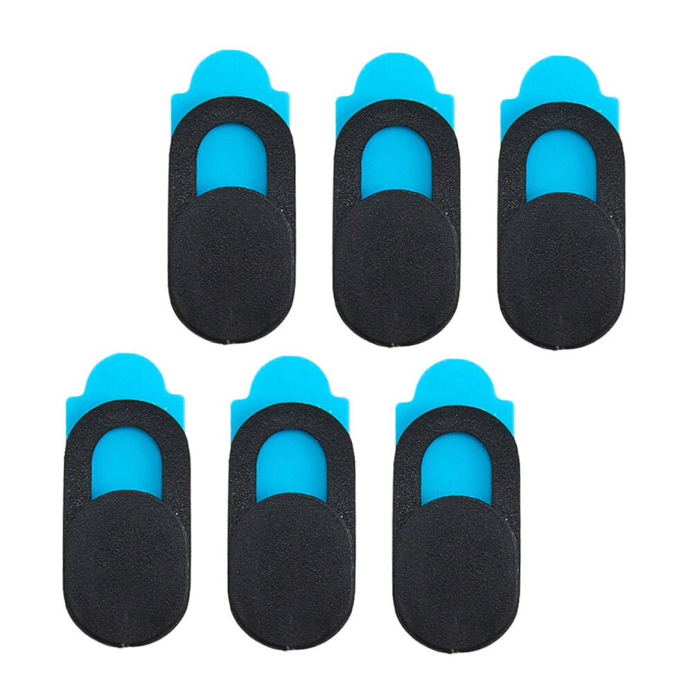 6Pcs Webcam Cover Slide For Laptop And Smartphone, Slim Camera Privacy Protector, Black 9070919938276
