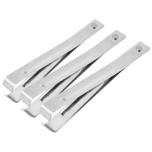 Garlic Peeler and Tweezers Set, Stainless Steel Easy Skin Removal Tool for Kitchen, 3pcs Durable
