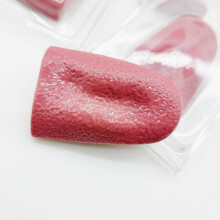 Realistic Stretchable Fake Tongue Magic Trick Prop for Halloween and Comedy Performance 12 Pcs