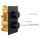NES Home Concealed Thermostatic Rainfall Shower Set Black 12