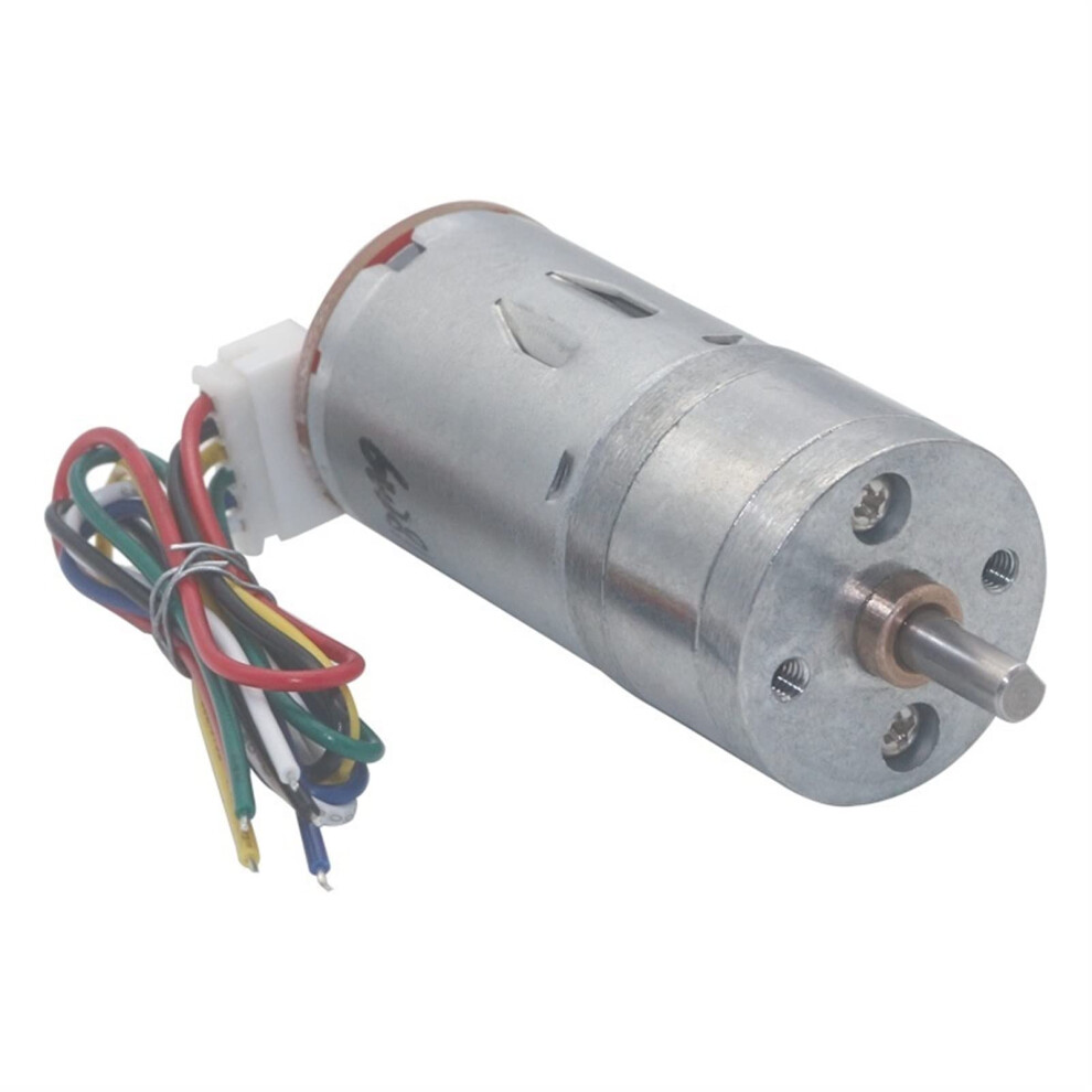 25Ga370 6V Dc Geared Motor Torque Micro Gearbox For Diy Robotics And Hobby Projects 9174973457121