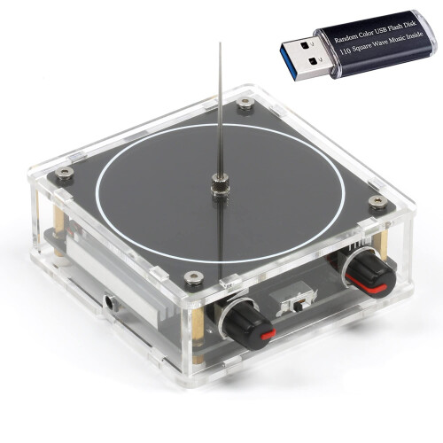 Mini Coil Bluetooth Speaker with Plasma Arc Effects, Wireless Desktop SSTC SS14
