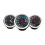Luminous Car Dashboard Clock and Thermometer with Hygrometer Waterproof Easy Install 1
