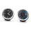 Luminous Car Dashboard Clock and Thermometer with Hygrometer Waterproof Easy Install 2
