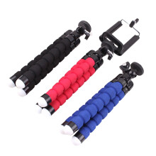 3Pcs Flexible Phone Tripod Octopus Style Holder for Smartphone Photography Compatible with iPhone Android TravelFriendly Black Red Blue