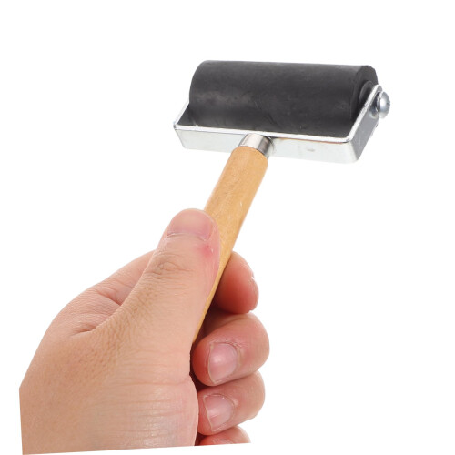 Ink Roller for Printmaking with Durable Rubber Design and Smooth Rolling Action for Scrapbooking 2
