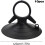 Car Suction Cup Windshield Mount with Secure Grip, Reusable SpaceSaving Hooks, 10pcs Black 4