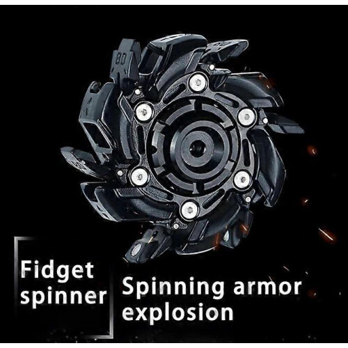 EDC Restless Decompression fingertip Open Armor Gyroscope Adult Rotating Toy 1