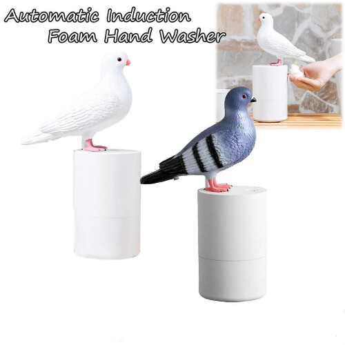 (Grey) Pigeon Automatic Induction Foam Hand Washer,Pigeon Soap Dispenser