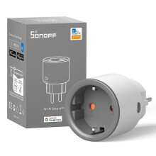 (4 pieces)SONOFF Energy Monitoring WiFi Smart Plug S60 IPlug Swicth EU FR 4000W Work With Alexa Alice Smartthings Google Home Assistant