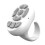 Wireless Scrolling Ring  Auto Clicker for Phone, Remote Control for Phones and Tablets White 1