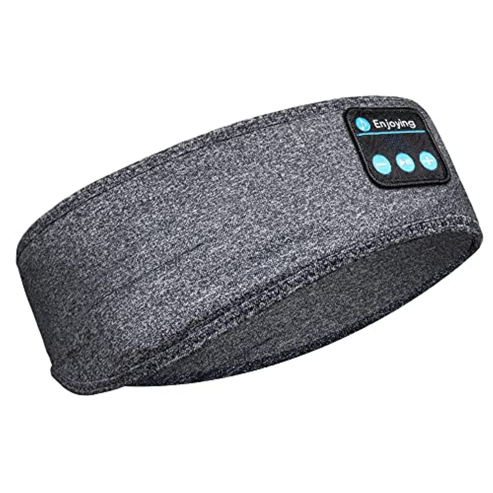 Sleep Headphones Bluetooth Headband With Ultra Thin Speakers, 10H Playtime, Noise Reduction, Grey 9070919941047