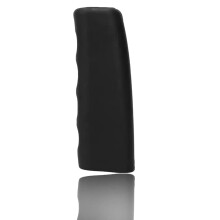 Universal Silicone Car Handbrake Cover with NonSlip Grip, Wavy Design, Easy Installation, Black