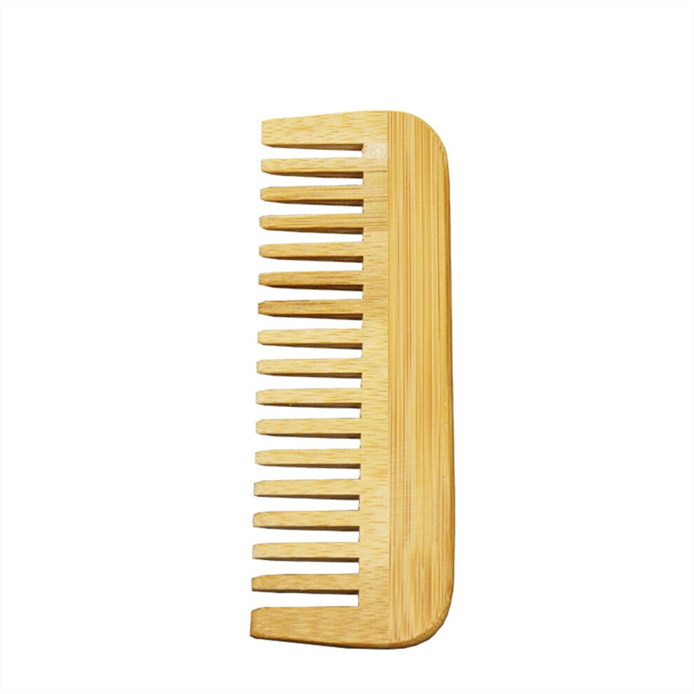Detangling Hair Brush and Wide Tooth Comb for Curly Hair, Smooth Shine, Wet and Dry Use