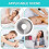 (Foam core blue) Massage Face Cradle Cushion, Massage Head Rest for Bed, Face Down Cushion 4