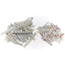 Capacitor Kit 1206 50Value Resistor 40Value Capacitor Kit Set Chip Capacitor with Fixed Resistor Package Capacitors Components