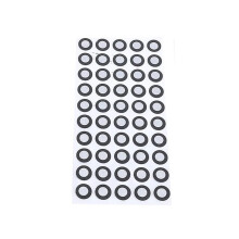 3DScanMarker, 3D Scanner Marker, Inner 6 Outer 10 3DScanMarker Reference 10 Sheets Point Diffuse Reflection Marker 3DScan Tracking Points Ref: 5220