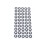 3DScanMarker, 3D Scanner Marker, Inner 6 Outer 10 3DScanMarker Reference 10 Sheets Point Diffuse Reflection Marker 3DScan Tracking Points Ref: 5220 1