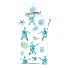 Surfponcho for beach swimming snorkel kompakt und sehr leicht
